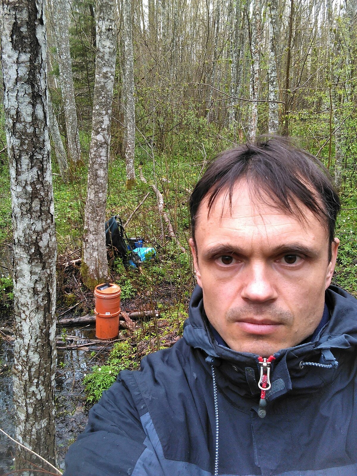 LU Ģeogrāfijas un Zemes zinātņu fakultātes vadošais pētnieks, pēcdoktorants Andis Kalvāns. Foto no personīgā arhīva