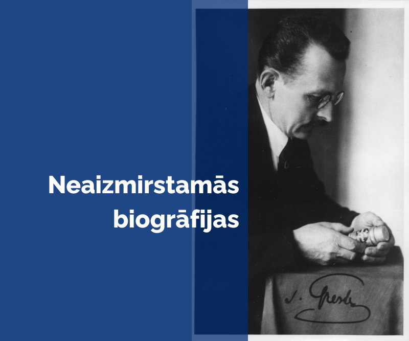 NEAIZMIRSTAMĀS BIOGRĀFIJAS. Jānim Grestem - 150