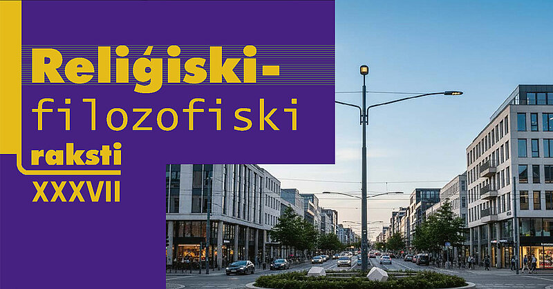 Klajā nācis "Reliģiski-filozofiski raksti" 37. numurs