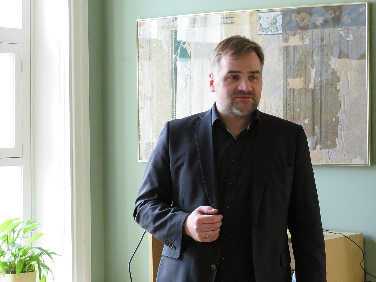 Jūrmalas muzeja direktors Ernests Sviklis