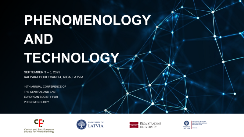 10th Annual Conference of the Central and East European Society for Phenomenology “Phenomenology and Technology”