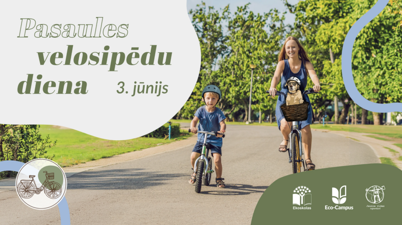 Aicinām 3. jūnijā uz universitāti doties ar velosipēdu