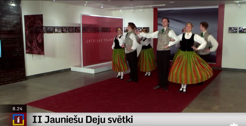 LTV1 – Tautas deju ansamblis "Dancis" Rīta panorāmā