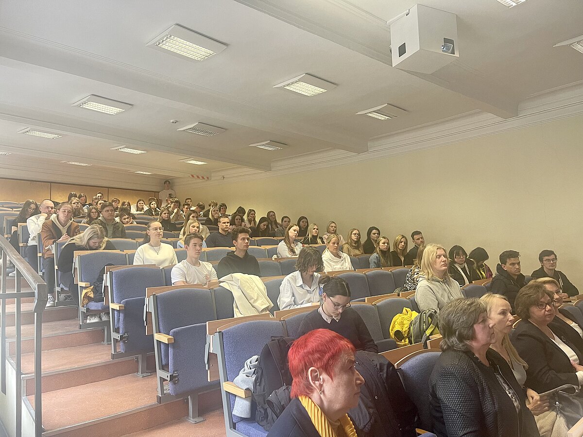 Atvērto durvju nedēļa LU BVEF 2023. Foto no fakultātes arhīva.
