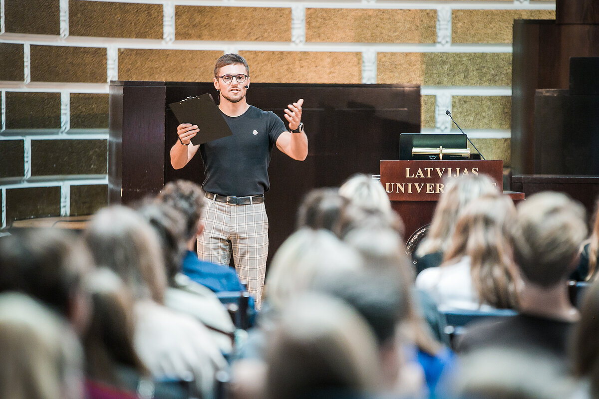 © Foto: Toms Grīnbergs, Latvijas Universitātes Komunikācijas departaments