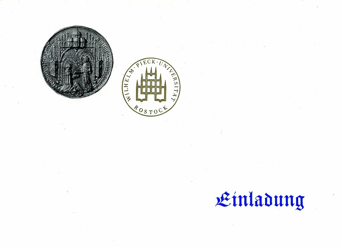 Ielūgums uz koncertu, kurā dzied LVU Tautas koris “Juventus” Rostokā, 1984. gada 22. septembris. Ielūgums uz koncertu, kurā dzied LVU Tautas koris “Juventus” Rostokā, 1984. gada 22. septembris.