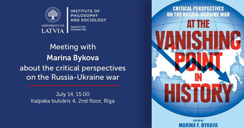 Seminar with professor Marina Bykova about critical perspectives on the Russia-Ukraine war