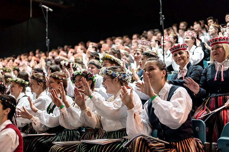 Kļūsti par brīvprātīgo XX Baltijas studentu dziesmu un deju svētkos "Gaudeamus"