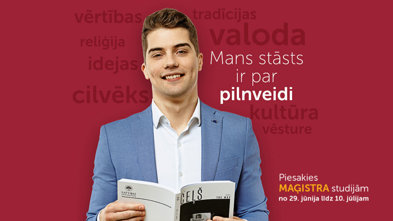 Izvēlies humanitāro zinātņu maģistra studijas un pilnveidojies kopā ar LU HZF!