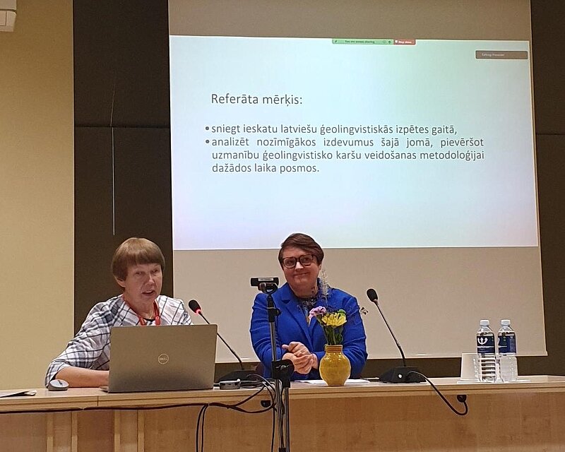 Par izloksnēm un rakstu valodu starptautiskajā dialektoloģijas un ģeolingvistikas konferencē