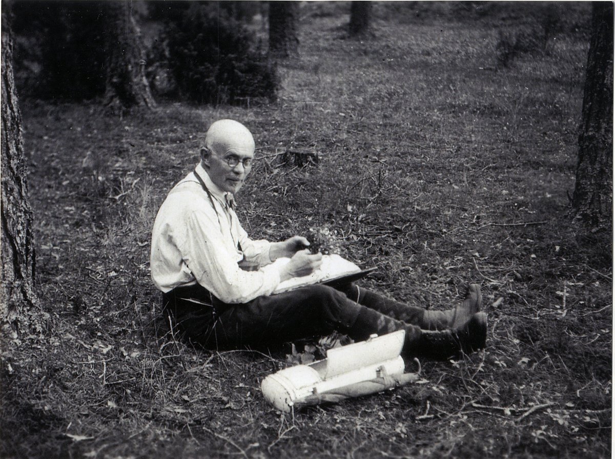 Karls Reinholds Kupfers. 20. gs. sāk. Foto no LU Muzeja krājuma Karls Reinholds Kupfers. 20. gs. sāk. Foto no LU Muzeja krājuma