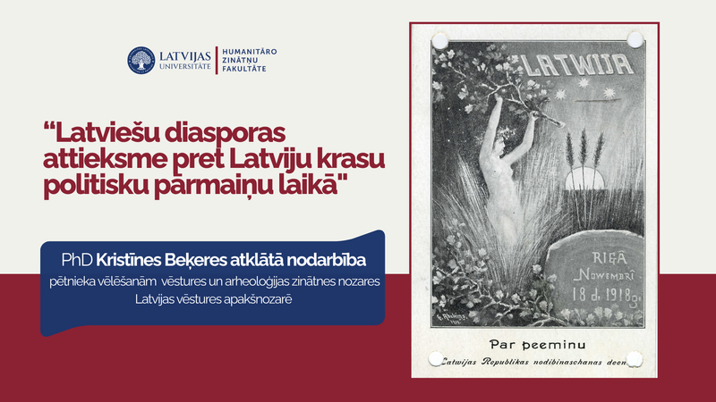 PhD Kristīnes Beķeres atklātā nodarbība pētnieka vēlēšanām 