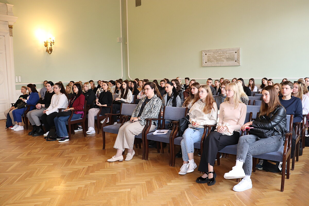 Pirmā studiju diena LU JF Iekšējās drošības akadēmijas programmā 04.09.2023.