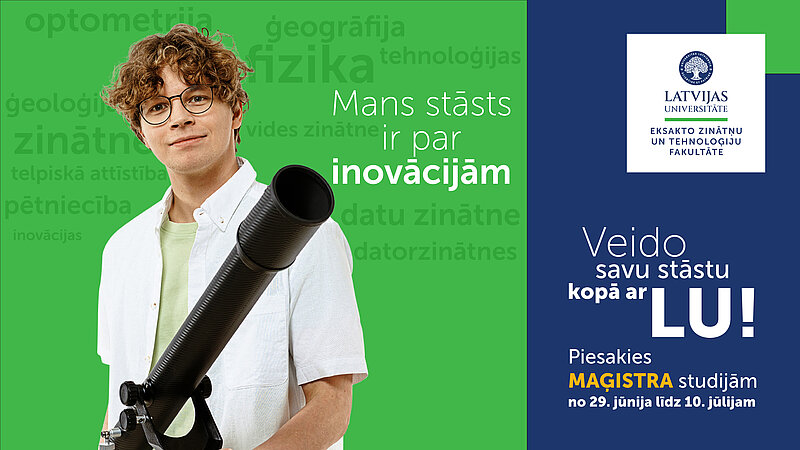 Sākusies  uzņemšana studijām maģistrantūrā