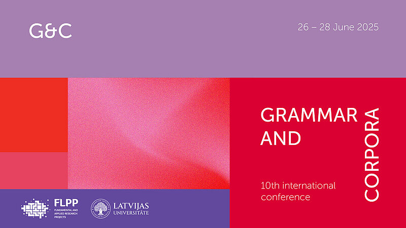 Grammar and corpora, 10th international conference on Grammar and Corpora