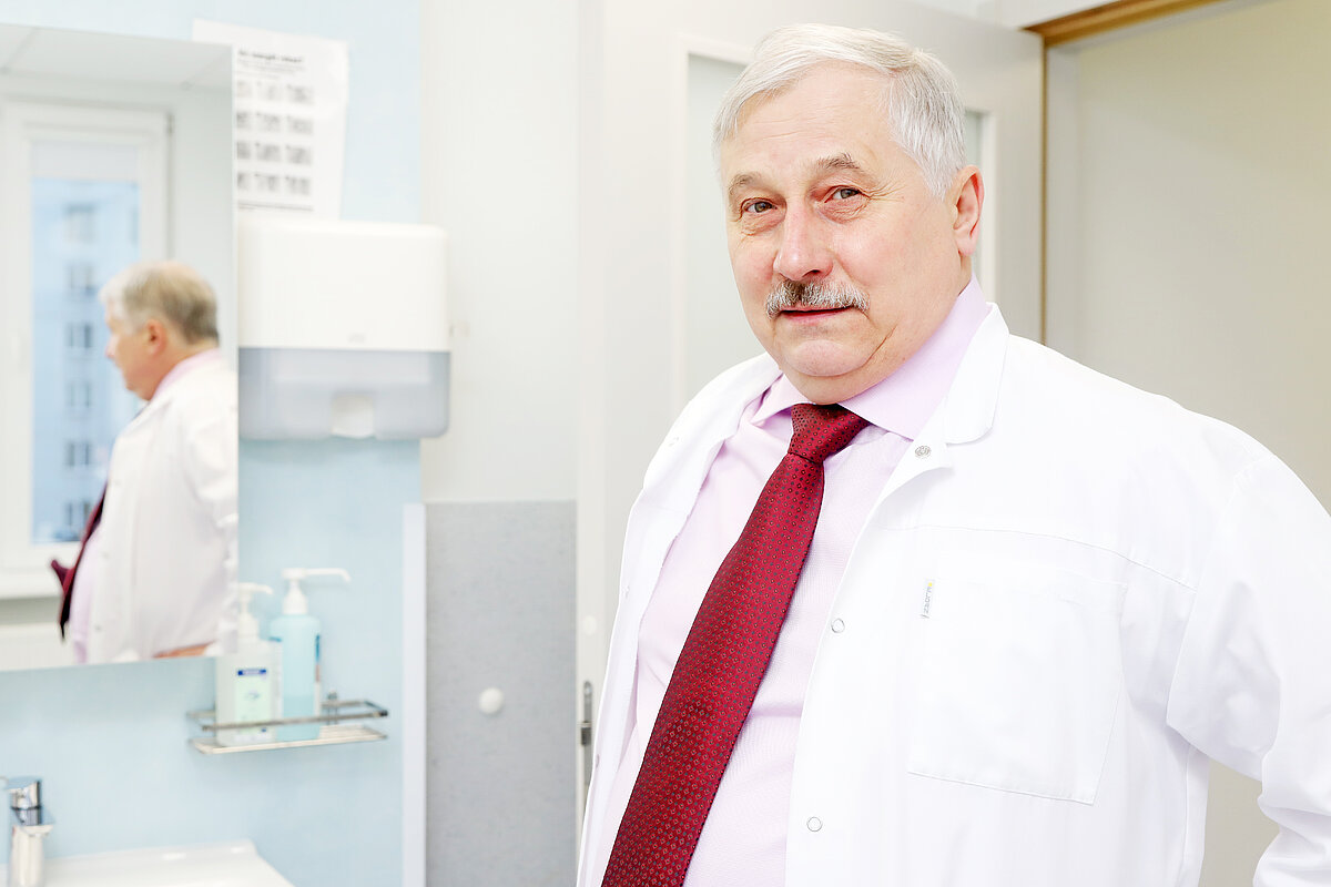Projekta līdzpriekšsēdētājs prof. Mārcis Leja. Publicitātes foto.