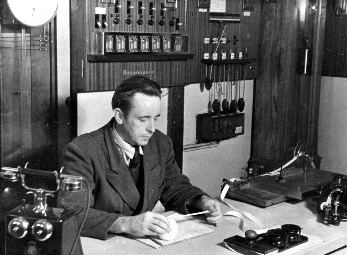 Kārlis Šteins – Latvijas Valsts universitātes Laika dienesta vadītājs. Foto: no LU Muzeja F. Candera un Latvijas astronomijas kolekcijas krājuma Kārlis Šteins – Latvijas Valsts universitātes Laika dienesta vadītājs. Foto: no LU Muzeja F. Candera un Latvijas astronomijas kolekcijas krājuma