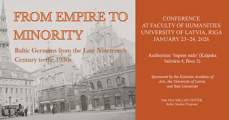 Conference Dedicated to the History of Baltic Germans To Be Held in January