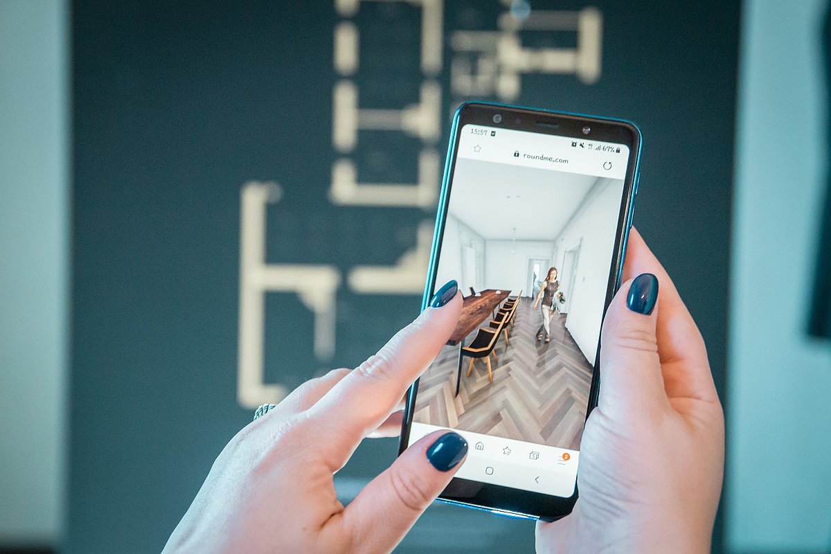 Morberga studiju jau šobrīd iespējams izstaigāt virtuāli: ej.uz/morbergastudija. Foto: Toms Grīnbergs, LU Komunikācijas un inovāciju departaments.