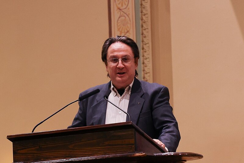 LU HZF viesosies profesors Jorgs Andriomens no Peloponēsas Universitātes