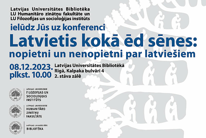 ,,Latvietis kokā ēd sēnes: nopietni un nenopietni par latviešiem’’ – konference par latvisko identitāti