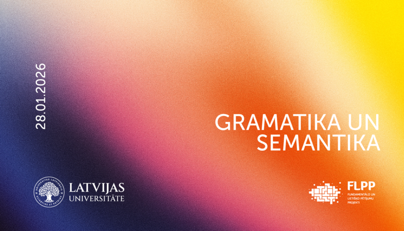 Starptautiskā konferencē diskutēs par gramatiku un semantiku
