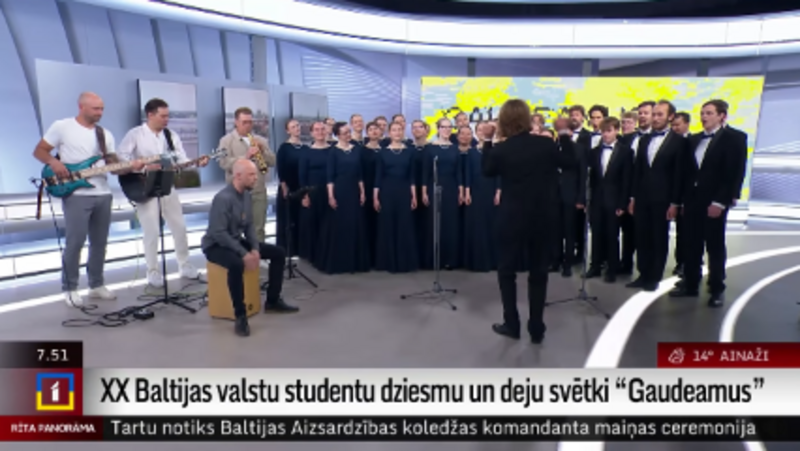 LTV Rīta Panorāma – Rīga gatavojas "Gaudeamus"