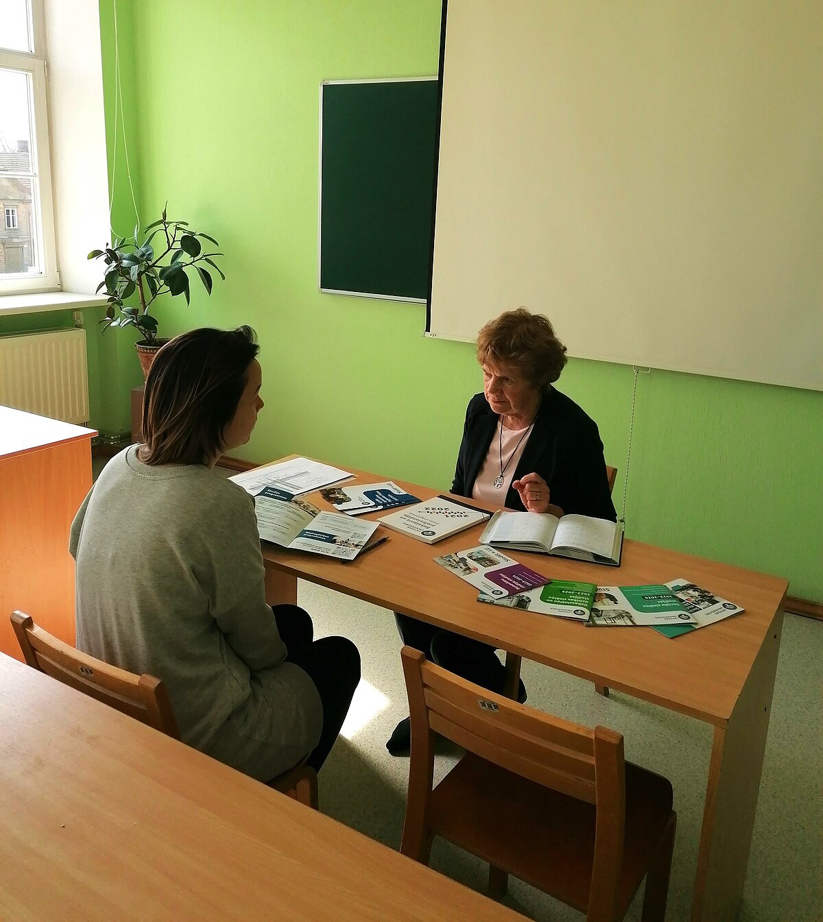 Atvērto durvju nedēļa LU Cēsu filiālē 2023. © Foto no filiāles arhīva.