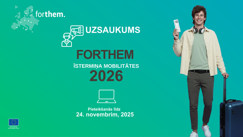 Lieliska iespēja studentiem – FORTHEM īstermiņa mobilitātes!