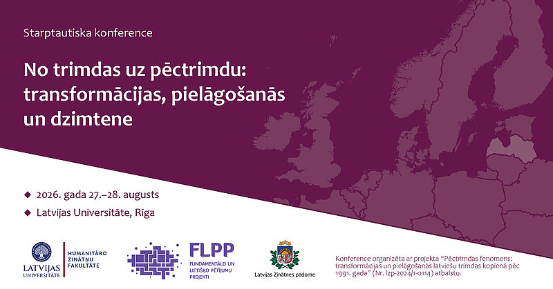 Pēctrimdas stāvoklim veltīta konference "No trimdas uz pēctrimdu: transformācijas, pielāgošanās un dzimtene"