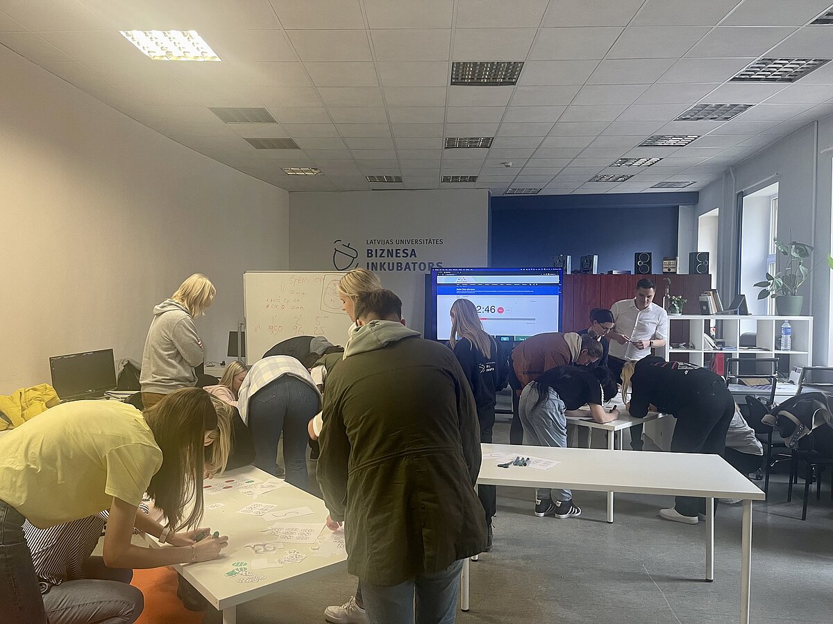 Atvērto durvju nedēļa LU BVEF 2023. Foto no fakultātes arhīva.