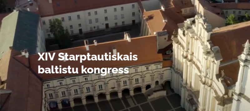 Aicinām iesniegt pieteikumus XIV Baltistu kongresa sekcijai “Baltu valodu elektroniskie resursi gramatikas pētījumos” 