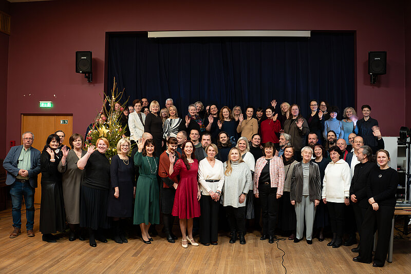 LU Humanitāro zinātņu fakultātes darbinieki tiekas Zvaigznes dienā